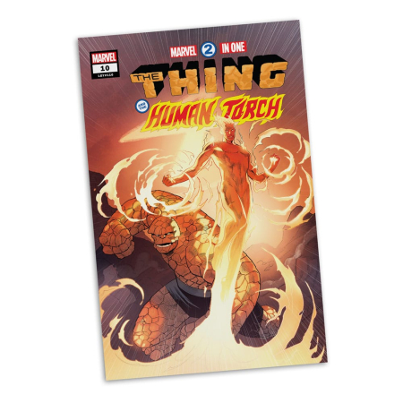 Marvel Collection PVC Statue 1/6 Human Torch (Marvel 2 in 1 #10) 29 cm [6]