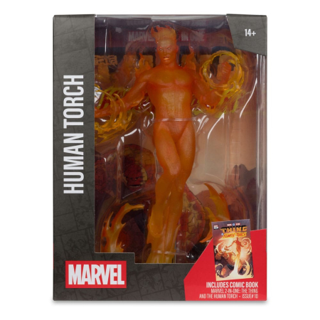 Marvel Collection PVC Statue 1/6 Human Torch (Marvel 2 in 1 #10) 29 cm [7]