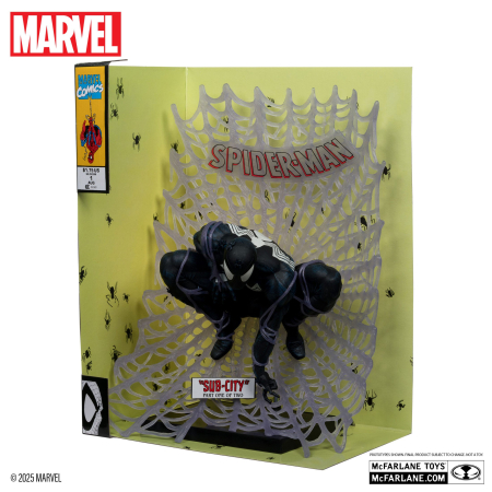 Marvel Collection PVC Statue 1/6 Spider-Man (Spider-Man #1)(Black Suit)(Chase) 15 cm [2]