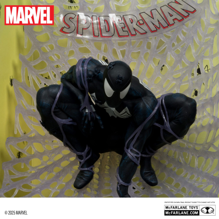 Marvel Collection PVC Statue 1/6 Spider-Man (Spider-Man #1)(Black Suit)(Chase) 15 cm [1]