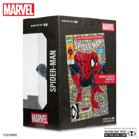 Marvel Collection PVC Statue 1/6 Spider-Man (Spider-Man #1)(Black Suit)(Chase) 15 cm [3]