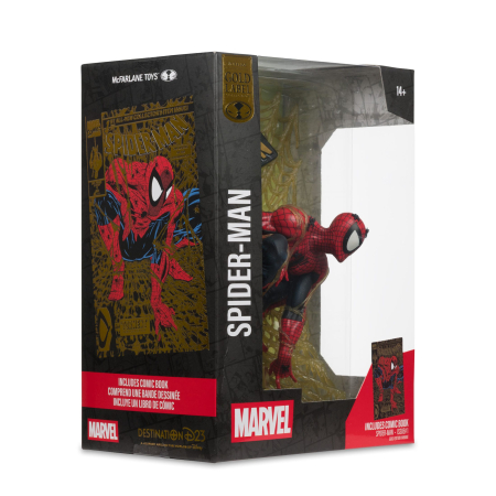 Marvel Collection PVC Statue 1/6 Spider-Man (Spider-Man # 1) (Gold Edition) (Gold Label) 15 cm [2]