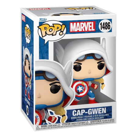 Marvel POP! Vinyl Figure Cap-Gwen 9 cm [1]