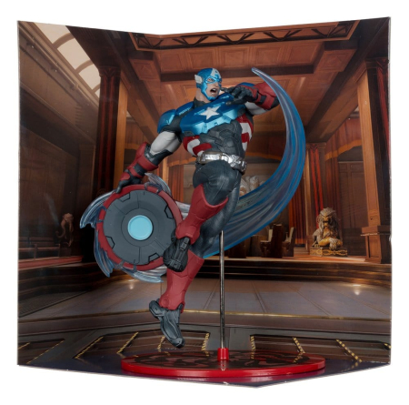 Marvel Rivals Collection 1/10 Action Figure Captain America 20 cm [1]