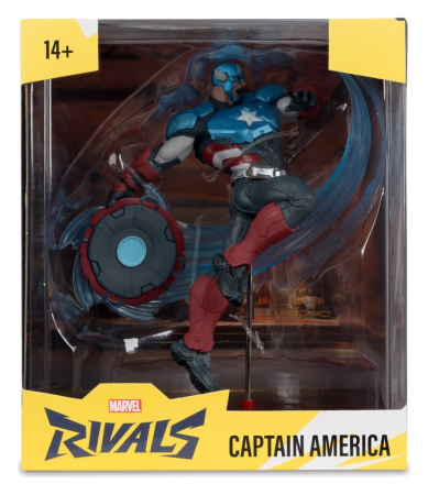 Marvel Rivals Collection 1/10 Action Figure Captain America 20 cm [6]