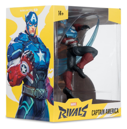 Marvel Rivals Collection 1/10 Action Figure Captain America 20 cm [7]