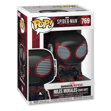 Marvel's Spider-Man POP! Games Vinyl Figure Miles Morales 2020 Suit 9 cm [1]
