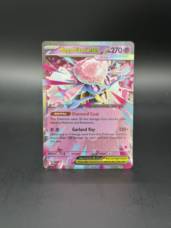 Pokemon MEGA: Phantasmal Flames - Mega Diancie ex (PFL 041) - NM | Pokemon MEGA Phantasmal Flames