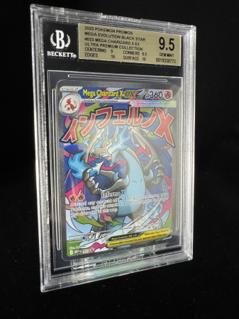 Mega Charizard X ex (MEP023) - Graded BGS 9.5 [GEM MINT] | Pokemon MEG Black Star Promos [3]