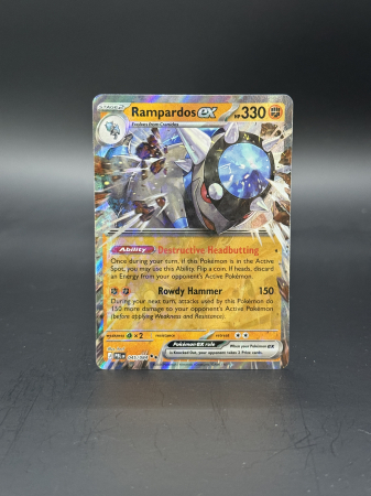Pokemon MEGA: Pitch Black - Rampardos ex (PBL 045) - NM | Pokemon MEGA Pitch Black