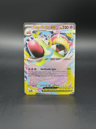 Pokemon MEGA: Pitch Black - Mega Slowbro ex (PBL 031) - NM | Pokemon MEGA Pitch Black