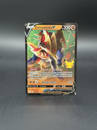Pokemon SWSH: Celebrations - Zamazenta V (CEL 018) - NM | Pokemon Celebrations