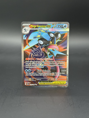 Pokemon MEGA: Chaos Rising - Mega Greninja ex (CRI 100) - NM | Pokemon MEGA Chaos Rising