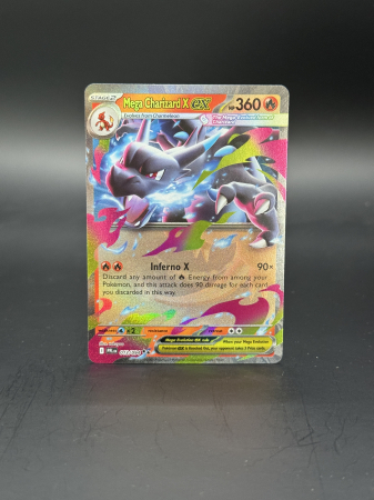 Pokemon MEGA: Phantasmal Flames - Mega Charizard X ex (PFL 013) - NM | Pokemon MEGA Phantasmal Flames