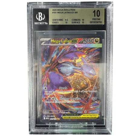 GRADED Cards - Mega Latias ex (MEG181) - Graded BGS 10 [PRISTINE] | Pokemon Mega Evolution