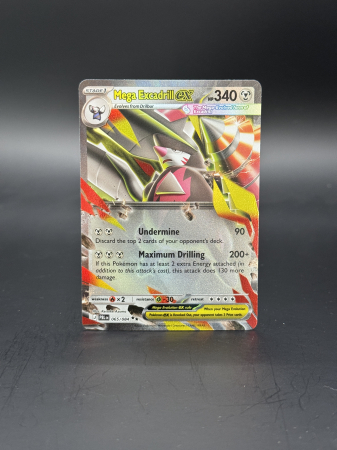 Pokemon MEGA: Pitch Black - Mega Excadrill ex (PBL 065) - NM | Pokemon MEGA Pitch Black
