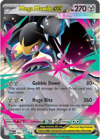 Cartonase - Mega Mawile ex (MEG094) - NM | Pokemon Mega Evolutions