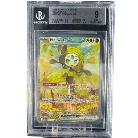 GRADED Cards - Meloetta (BLK167) - Graded BGS 9 [MINT] | Pokemon Black Bolt