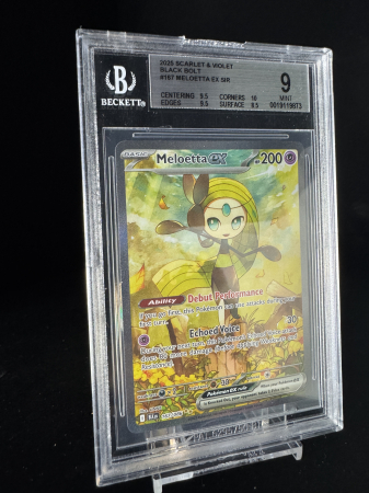 Meloetta (BLK167) - Graded BGS 9 [MINT] | Pokemon Black Bolt [2]
