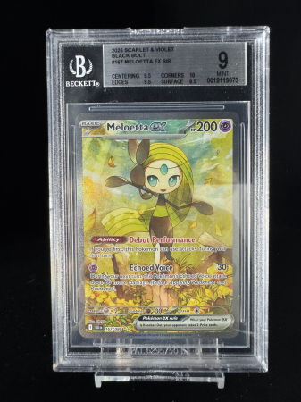 Meloetta (BLK167) - Graded BGS 9 [MINT] | Pokemon Black Bolt [1]