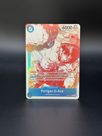 RAW Cards - Portgas.D.Ace (OP07-053) (V.5) - NM | One Piece: Promos