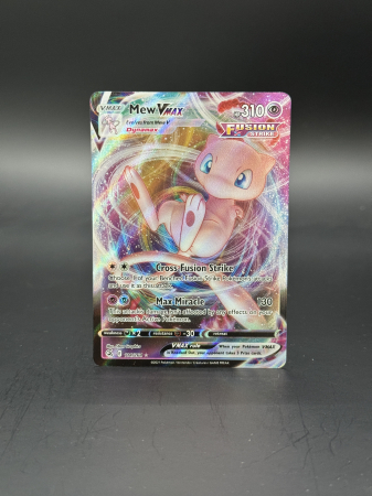 Pokemon SWSH: Fusion Strike - Mew VMAX (FST 114) - NM | Pokemon Fusion Strike