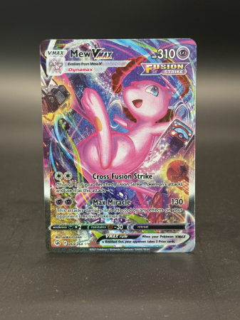 Pokemon SWSH: Fusion Strike - Mew VMAX (FST 269) - NM | Pokemon Fusion Strike