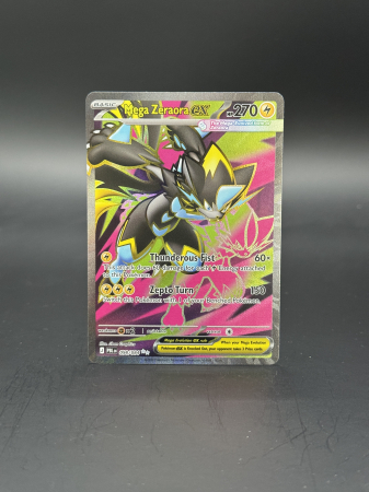 Pokemon MEGA: Pitch Black - Mega Zeraora ex (PBL 098) - NM | Pokemon MEGA Pitch Black