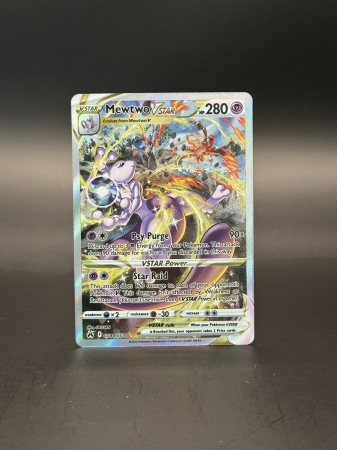 Pokemon SWSH: Crown Zenith - Mewtwo VSTAR (CRZ GG44) - EX- | Pokemon Crown Zenith