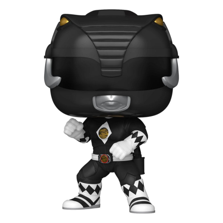 Figurines - Mighty Morphin Power Rangers: The Movie POP! Movies Vinyl Figures Black Ranger 9 cm