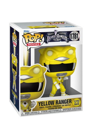 Mighty Morphin Power Rangers: The Movie POP! Movies Vinyl Figures Yellow Ranger (GITD) 9 cm [1]