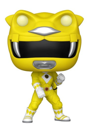Figurine - Mighty Morphin Power Rangers: The Movie POP! Movies Vinyl Figures Yellow Ranger (GITD) 9 cm