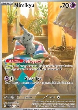 RAW Cards - Mimikyu (SVP075) - NM | Pokemon SV Black Star Promos