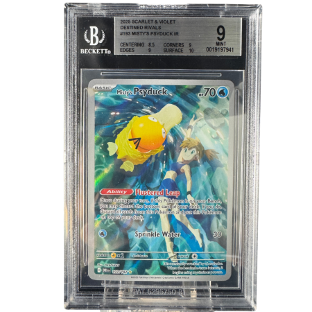 BGS Cards - Misty's Psyduck (DRI193) - Graded BGS 9 [MINT] | Pokemon Destined Rivals