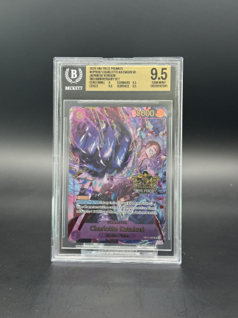 GRADED Cards - Charlotte Katakuri (OP11-067) - Graded BGS 9.5 [GEM MINT] | One Piece: 3rd Anniversary Promo