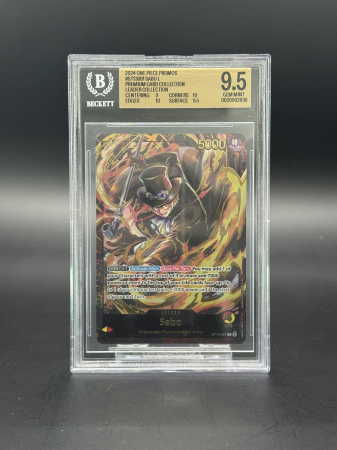 GRADED Cards - Sabo (ST13-001) (V.1) - Graded BGS 9.5 [GEM MINT] | One Piece: Premium Card - Leader Collection Promo
