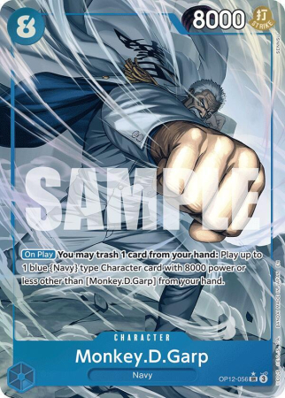 Cartonase - Monkey.D.Garp (OP12-056) (V.2) - NM | One Piece Legacy of the Master