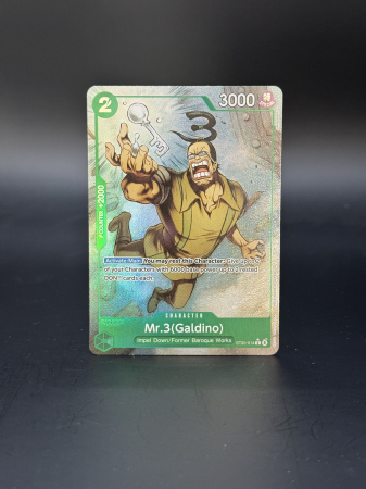 Cards - Mr.3(Galdino) (ST30-014) (V.2) - NM | One Piece: Starter Deck