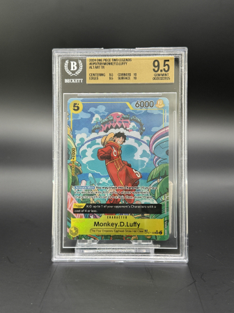 BGS Cards - Monkey.D.Luffy (OP07-109) - Graded BGS 9.5 [GEM MINT] | One Piece: Two Legends