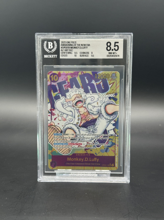 GRADED Cards - Monkey.D.Luffy (OP05-119) (V.2) - Graded BGS 8.5 [NM-MT+] | One Piece: Awakening of the New Era