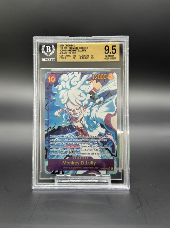 BGS Cards - Monkey.D.Luffy (OP05-119) (V.2) - Graded BGS 9.5 [GEM MINT] | One Piece: The Best