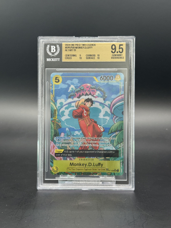 GRADED Cards - Monkey.D.Luffy (OP07-109) - Graded BGS 9.5 [GEM MINT] | One Piece: Two Legends