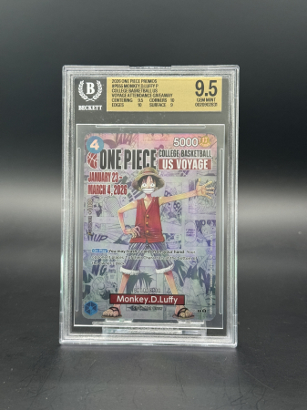 GRADED Cards - Monkey.D.Luffy (P-055) (V.3) - Graded BGS 9.5 [GEM MINT] | One Piece: Promos