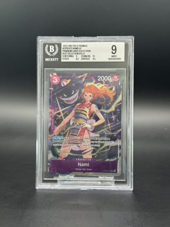 GRADED Cards - Nami (OP09-070) (V.1) - Graded BGS 9 [MINT] | One Piece: Promos
