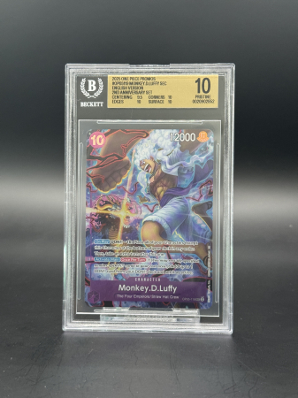 GRADED Cards - Monkey.D.Luffy (OP05-119) - Graded BGS 10 [PRISTINE] | One Piece: Promos 2nd Anniversary Set
