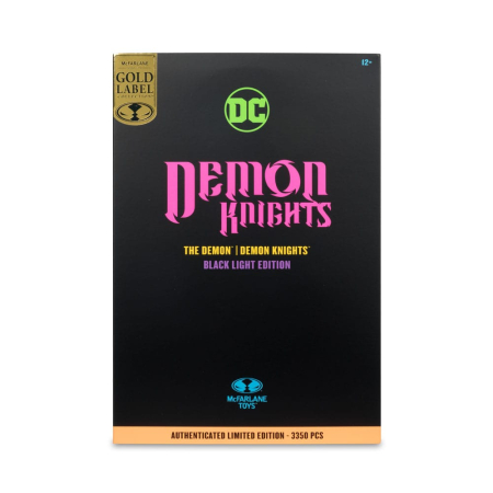 DC Multiverse Action Figure The Demon (Demon Knights) Black Light Edition (Gold Label) 18 cm [12]