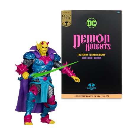 DC Multiverse Action Figure The Demon (Demon Knights) Black Light Edition (Gold Label) 18 cm [8]