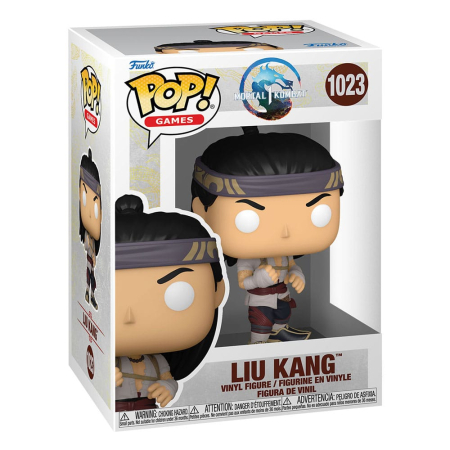 Mortal Kombat POP! Games Vinyl Figure Liu Kang (God of Fire) 9 cm [1]