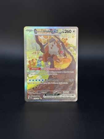 Pokemon SV: Twilight Masquerade - Bloodmoon Ursaluna ex (TWM 216) - NM | Pokemon Twilight Masquerade