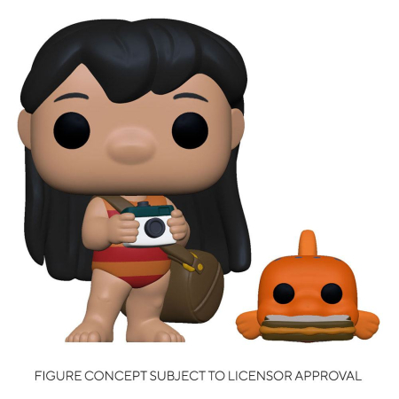 Figurine - Lilo & Stitch POP! & Buddy Vinyl Figure Lilo w/Pudge 9 cm